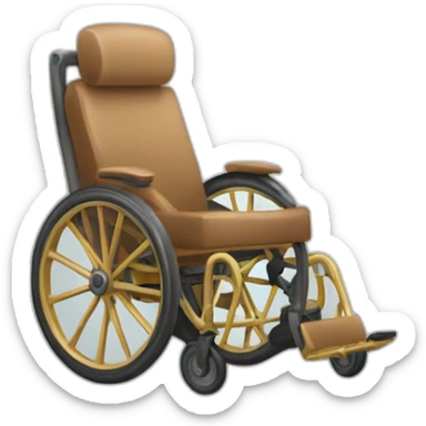 silla de ruedas sticker