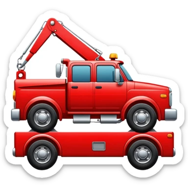 tow truck sticker