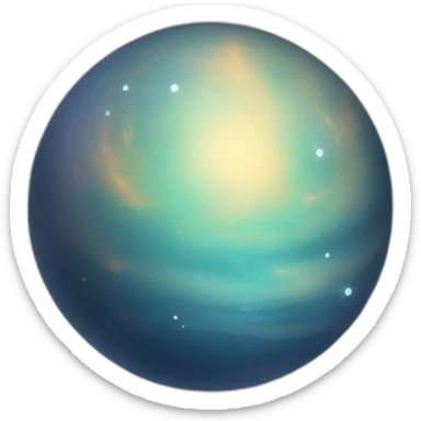Venus planet et shine sticker