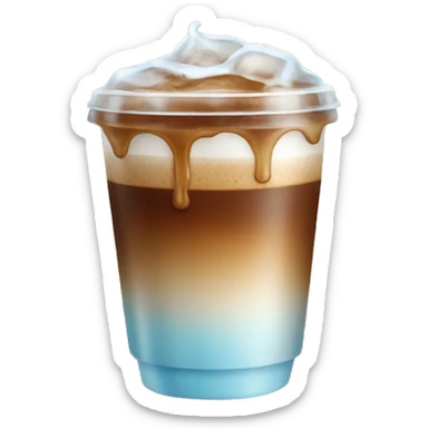 Iced coffe sticker