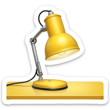 Pixar style LAMP sticker