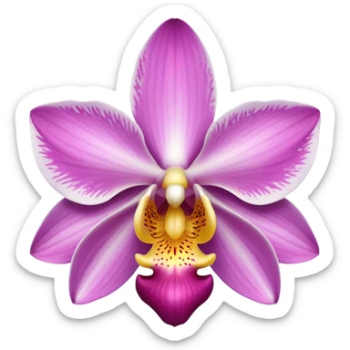 Orchidée sticker