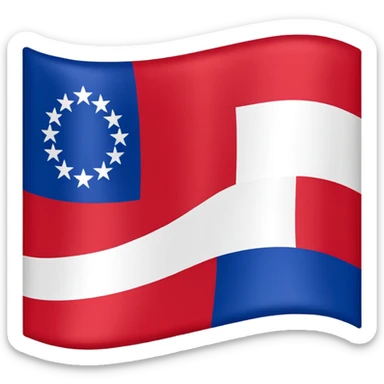 Emoji da bandeira de Pernambuco / Brasil sticker