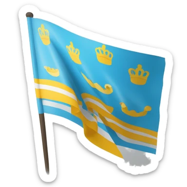 Bandera de Galicia sticker