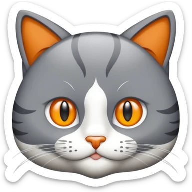 Elinde bicak olan caliko cinsi bir kedi tasma vs hiç bir sey olmasın üstünde bıçağı elinde tutsun gözleride bal rengi sticker