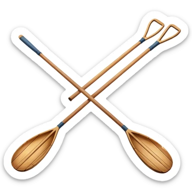 long oars sticker