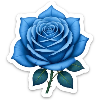 rosa azul sticker