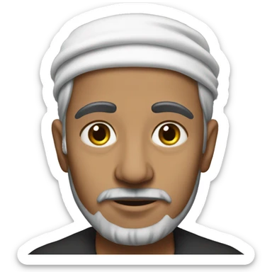 Habib mridah as migrant  sticker