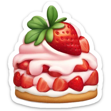 strawberry shortcake  sticker