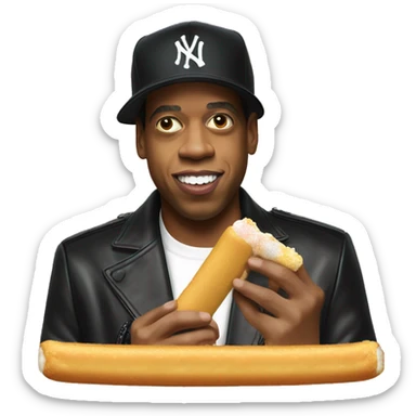 Jay Z with a Twinkie  sticker