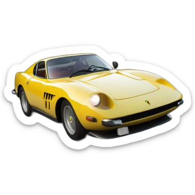 fast rallie ferari car sticker