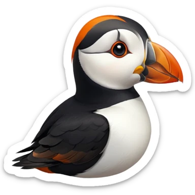 puffin bird sticker