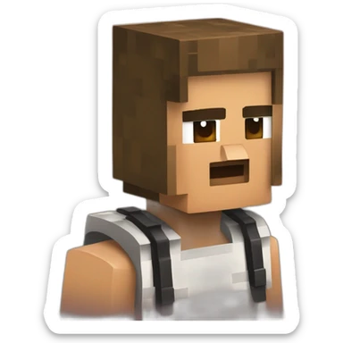 Minecraft game sticker