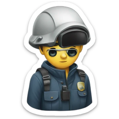 surveillance sticker