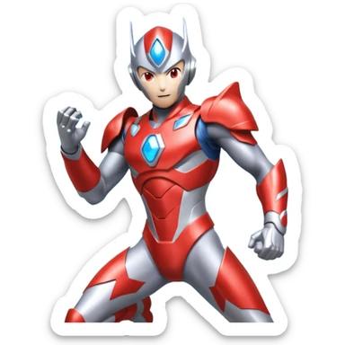 Ultraman🛡️ — Protector of Earth
👽 — Fights aliens and kaiju
💪 — Super strength
🌌 — Cosmic hero from space
🔥 — Energy attacks like Specium Ray
⚡ — Fast and powerful moves
🕶️ — Cool and heroic vibe sticker