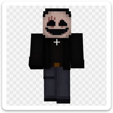 Extract every character from the picture. character including the clothes and accessories they are wearing, and place on a transparent background. Keep the original style and appearance exactly the same. and separately give me the each character picture. There is 3 character in this image. there is two dog

 sticker