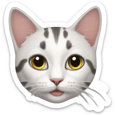 cute cate sticker