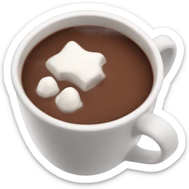 Hot chocolate  sticker