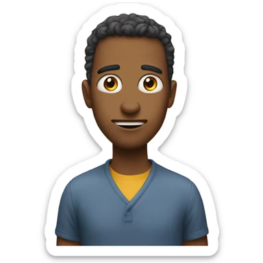 A face who can’t believe what’s happening  sticker