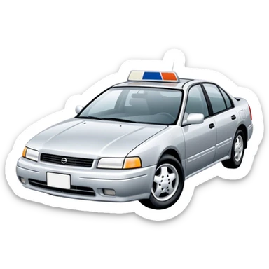 A 1996 Nissan Maxima with Colorado license plates. sticker