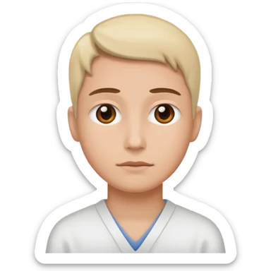 Waiting patiently sticker