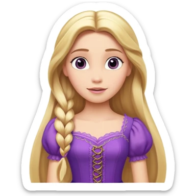 Princess rapunzel  sticker