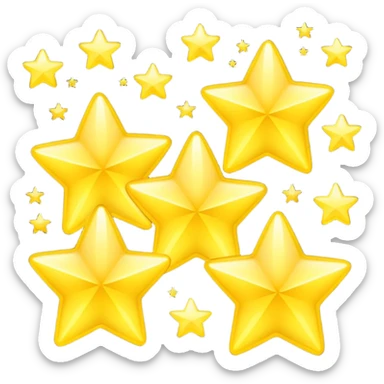 cute ones please stars  sticker