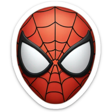 cara de Spiderman sorprendido  sticker
