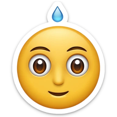 Kahkaha atan ve kocaman ağzı olan yeşil bir uzaylı kafası sticker