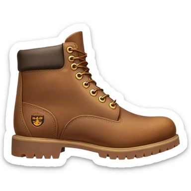 Unlaced timberland boots sticker