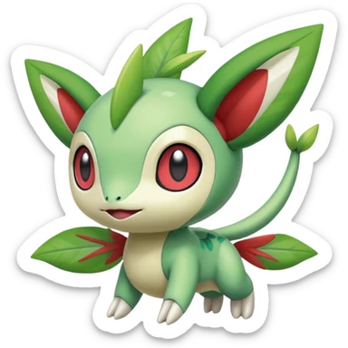 Meloetta-Celebi-Shaymin-Flygon-Pokémon-Fakémon-creature sticker