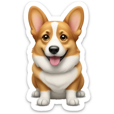 Corgi sticker