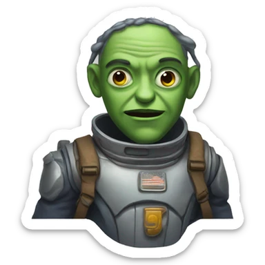 Hudson but an alien sticker