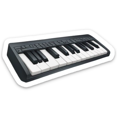 Keyboard flying  sticker