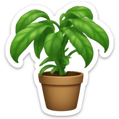 Plant sticker