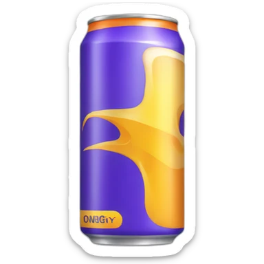energy drink sticker