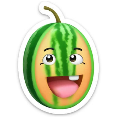 melon soda sticker