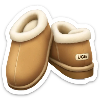 ugg slippers sticker