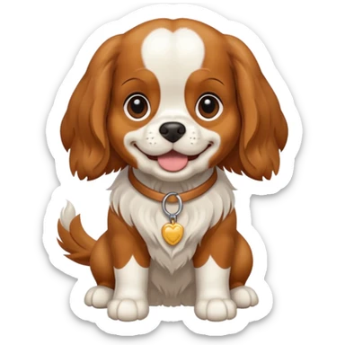 Cavalier King Charles Spaniel dog Preliminary Acceptance Inspection sticker