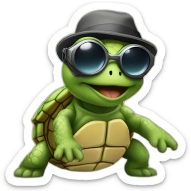 Paparazzi turtle sticker