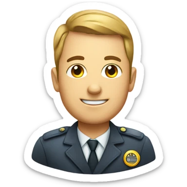 badge of a employee sticker