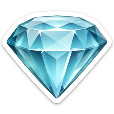 diamond play button sticker