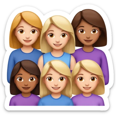 Girls recommend  sticker