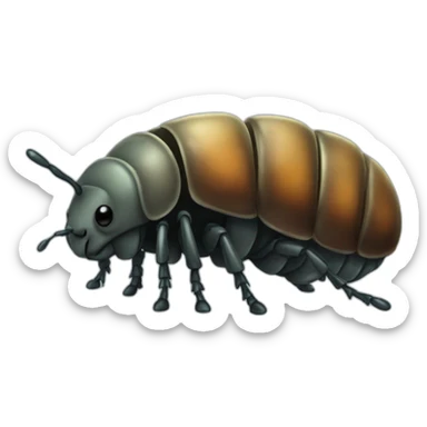 Pillbug sticker