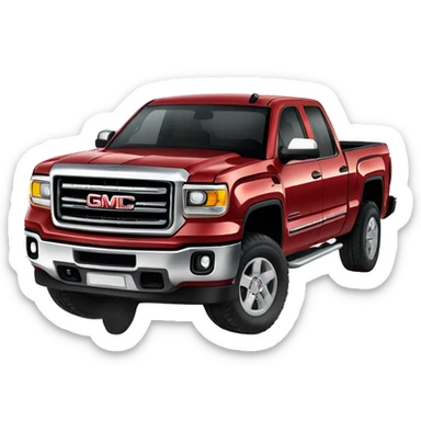Lifted gmc sierra 2013 sticker