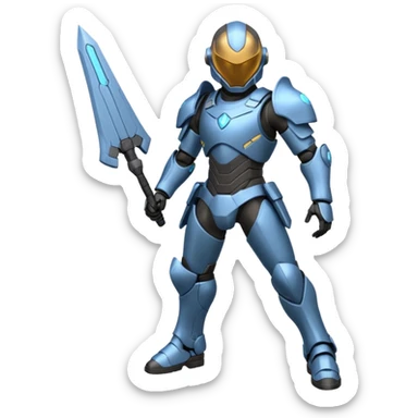 Soldado de arc riders game sticker