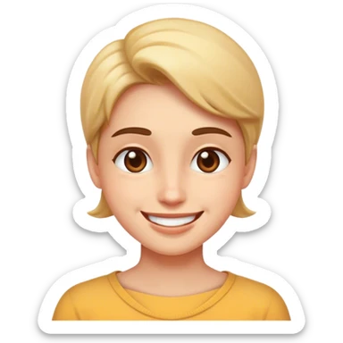 I love you so much my love face sticker