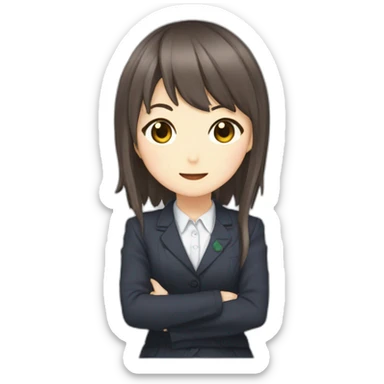 Kaede Akamatsu sticker