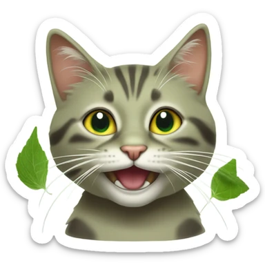Catnip sticker