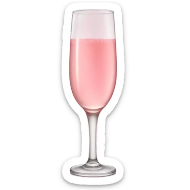 Pink champagne  sticker